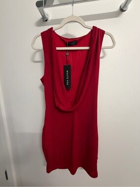 White Fox Boutique Red Mini Dress